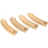 BRIO World - Lange gebogen rails Baan
