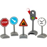 BRIO World - Verkeersbordenset Constructiespeelgoed
