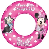 Bestway Minnie Mouse opblaasbare zwemring Pink/wit, Ø 56 cm