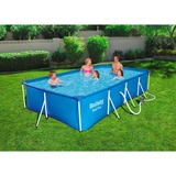Bestway Steel Pro Frame Pool Set zwembad Blauw, 400cm x 211cm x 81cm, Incl. filterpomp