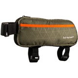 Birzman Packman Travel Top Tube Pack fietsmand/-tas Olijfgroen/oranje