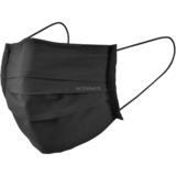 Diverse Mondmaskerset Zwart, 2 stuks, herbruikbaar, uitwasbaar