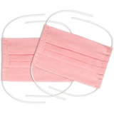 Diverse Mondmaskerset voor kinderen Pink, 2 stuks, herbruikbaar, uitwasbaar