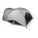 High Peak Alfena 3.0 tent Lichtgrijs/rood