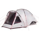 High Peak Almada 4.0 tent Lichtgrijs/rood