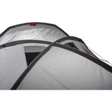 High Peak Almada 4.0 tent Lichtgrijs/rood