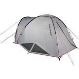 High Peak Almada 4.0 tent Lichtgrijs/rood