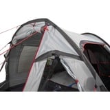 High Peak Amora 5.0 tent Lichtgrijs/rood