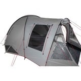 High Peak Amora 5.0 tent Lichtgrijs/rood