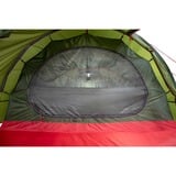 High Peak Goshawk 4 tent Groen/rood