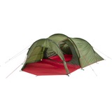 High Peak Goshawk 4 tent Groen/rood