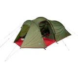 High Peak Goshawk 4 tent Groen/rood