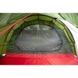 High Peak Goshawk 4 tent Groen/rood