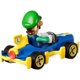 Hot Wheels Mario Kart - Luigi, Mach 8 Voertuig Speelgoedvoertuig 1:64