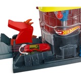 Hot Wheels Super City Fire House Rescue Play Set Racebaan 