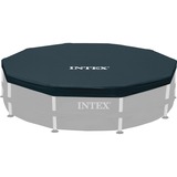 Intex Afdekzeil voor Frame-zwembad Ø 305 cm Zwart