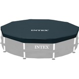 Intex Afdekzeil voor Frame-zwembad Ø 366 cm Zwart