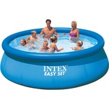 Intex Easy Set Pool 128132NP, Ø 366 x 76 cm zwembad Lichtblauw/donkerblauw, met patroonfiltersysteem ECO 604