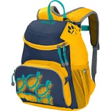 Jack Wolfskin LITTLE JOE, rugzak Geel/blauw