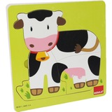 Jumbo Goula - Koe inlegpuzzel 7 stukjes