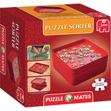 Jumbo Puzzle Mates - Puzzelsorteerder opslag Rood, 6 stuks
