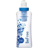 Katadyn Drinkzak BeFree Filter drinkfles Transparant/blauw, 0.6 l