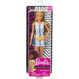 Mattel Barbie Fashionistas Doll 108 - Splattered Denim Pop 