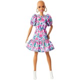 Mattel Barbie Fashionistas Doll 150 - No-Hair Look & Floral Dress Pop Original