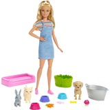 Mattel Barbie Play ‘n' Wash Pets Doll and Playset Pop 