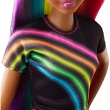 Mattel Barbie Regenboog-Glitterhaar Pop 