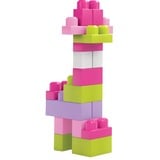 Mattel First Builders - Big Building Bag (Roze), 60 stuks Constructiespeelgoed DCH54