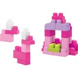 Mattel First Builders - Big Building Bag (Roze), 60 stuks Constructiespeelgoed DCH54