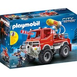 PLAYMOBIL City Action - Brandweerterreinwagen met waterkanon Constructiespeelgoed 9466
