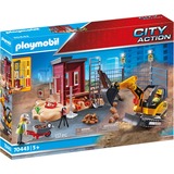 PLAYMOBIL City Action - Mini graafmachine met bouwonderdeel Constructiespeelgoed 70443