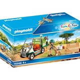 PLAYMOBIL Family Fun - Dierenverzorger met voertuig Constructiespeelgoed 70346