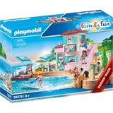 PLAYMOBIL Family Fun - Ijssalon aan de haven Constructiespeelgoed 70279