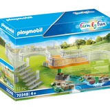 PLAYMOBIL Family Fun - Uitbreidingsset voor dierenpark Constructiespeelgoed 70348