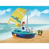 PLAYMOBIL Family Fun - Zeilbootje Constructiespeelgoed 70438