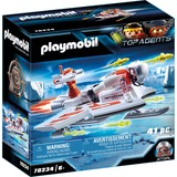 PLAYMOBIL Top Agents - Spy Team piloot Constructiespeelgoed 70234