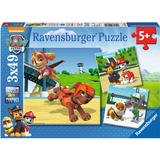 Ravensburger Paw Patrol - Team op 4 poten Puzzel 3x 49 stukjes