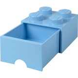 Room Copenhagen LEGO Brick Drawer 4 Licht blauw opbergdoos Lichtblauw