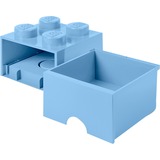Room Copenhagen LEGO Brick Drawer 4 Licht blauw opbergdoos Lichtblauw
