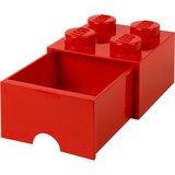 Room Copenhagen LEGO Brick Drawer 4 Rood opbergdoos Rood