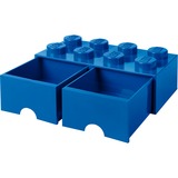 Room Copenhagen LEGO Brick Drawer 8 Blauw opbergdoos Blauw