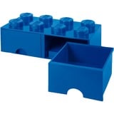 Room Copenhagen LEGO Brick Drawer 8 Blauw opbergdoos Blauw