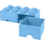 Room Copenhagen LEGO Brick Drawer 8 Licht blauw opbergdoos Lichtblauw