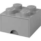 Room Copenhagen LEGO Storage Brick Drawer 4 Grijs opbergdoos Donkergrijs