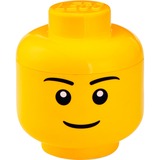 LEGO Storage Head "Boy", Geel opbergdoos