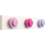 Room Copenhagen LEGO Wall Hanger Rack  wandmontage  Wit, Roze,Paars