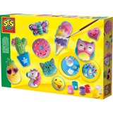 SES Creative Gieten en schilderen - Vrolijke figuren Knutselen 01133